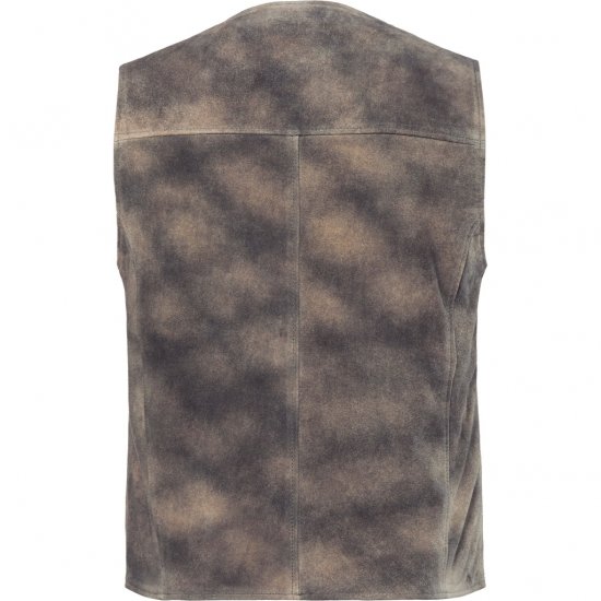 JP1880 Vest Traditional Cowhide Graphite Grey - Suured riided - Suurte meeste riided 2XL – 14XL