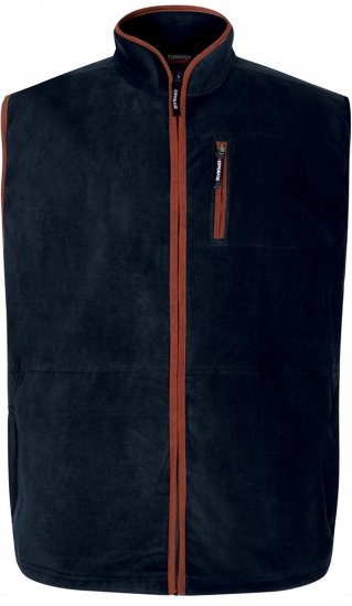 Espionage FL047 Microfleece Gilet Navy - Vestid - Vestid suurtes suurustes