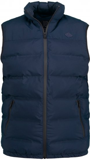 JP1880 Quilted Gilet Stand-up Collar Navy - Jakid ja joped - Joped, suured suurused: 2XL – 12XL