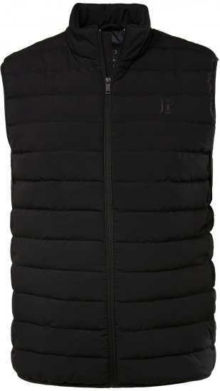 JP1880 Quilted Gilet Stand-Up Collar Black - Jakid ja joped - Joped, suured suurused: 2XL – 12XL