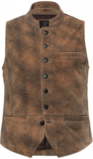 JP1880 Vest Traditional Cowhide Brown - Pidulikud rõivad - Pidulikud rõivad – Tähistamiseks Stiilselt ja Mugavalt