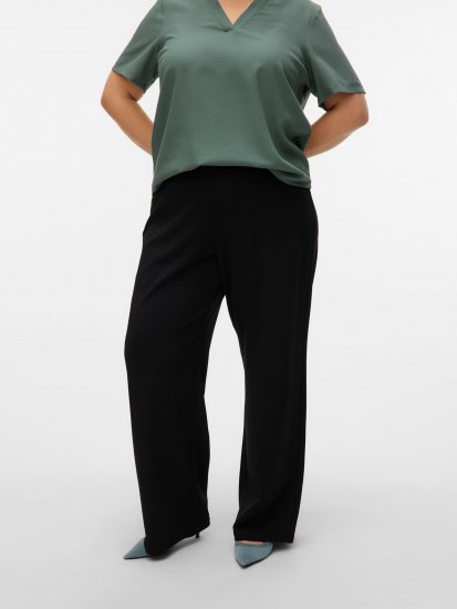 Vero Moda Berlin Zamira Wide Leg Pants Black - Püksid - 