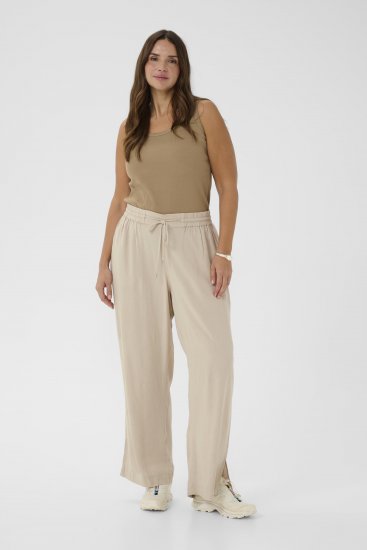 Kaffe Curve Mille Wide Pants Feather Grey - Kangapüksid - 