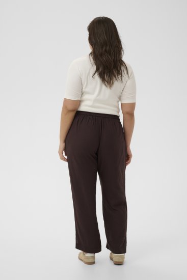 Kaffe Curve Mille Wide Pants Coffee Brown - Kangapüksid - 