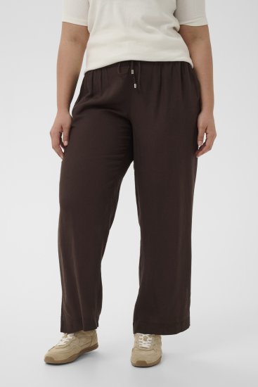 Kaffe Curve Mille Wide Pants Coffee Brown - Kangapüksid - 