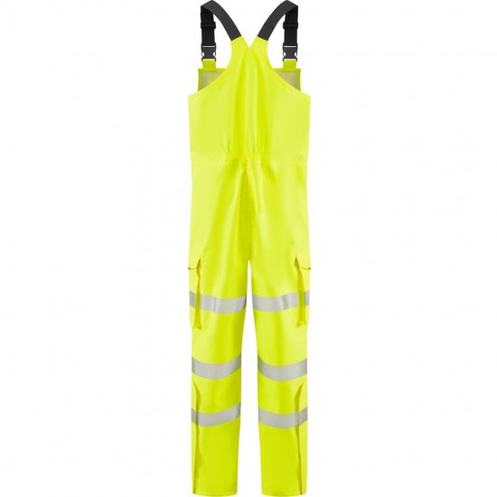 Leo Northam Ecoviz 15K Performance+ Bib & Brace Hi-Vis Yellow - Tööriided - Suured tööriided