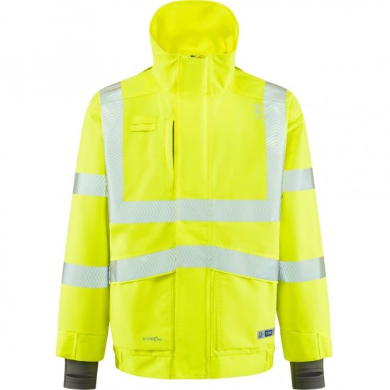 Leo Dartmoor Ecoviz 15K Performance+ Breathable Bomber Jacket Hi-Vis Yellow - Tööriided - Suured tööriided