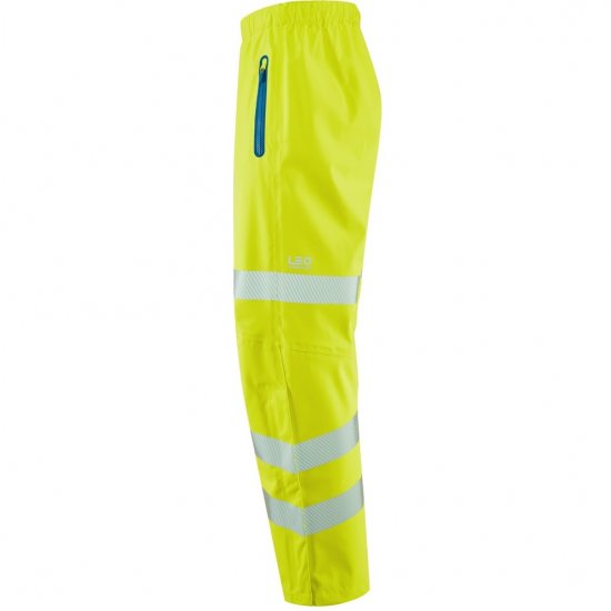Leo Lundy Ltec 20K High Performance Breathable Waterproof Ov Hi-Vis Yellow - Tööriided - Suured tööriided