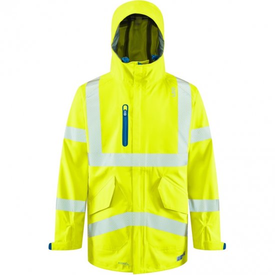 Leo Marisco LTEC 20K High Performance Breathable Waterproof Hi-Vis Yellow - Tööriided - Suured tööriided