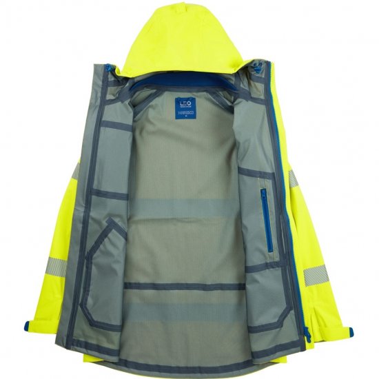 Leo Marisco LTEC 20K High Performance Breathable Waterproof Hi-Vis Yellow - Tööriided - Suured tööriided