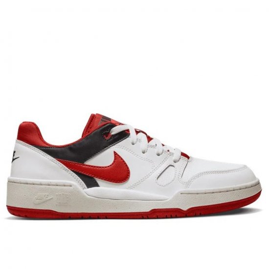 Nike FULL FORCE LO Men Sneakers Red-White - Meeste jalatsid 40-52 - 