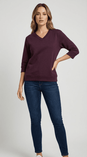 Nora Mikken GELINA Sweater Mauve Wine - NAISTERIIDED XS-XXL - 