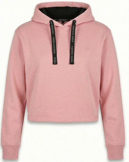 Nora Mikken KAMILLA Cropped Hoodie Peach Whip - NAISTERIIDED XS-XXL - 