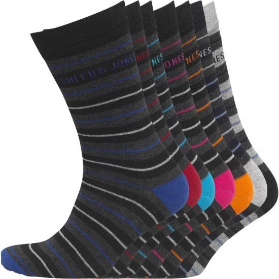 Smith & Jones Orkney 7-pack Socks - Aluspesu ja ujumisriided - Aluspesu 2XL-8XL