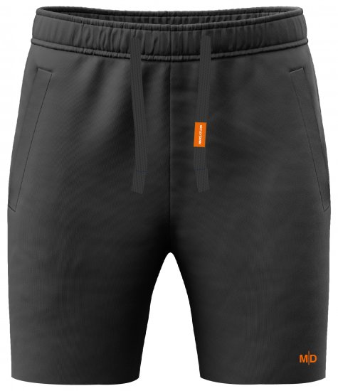 Motley Denim Paris Sweatshorts Charcoal - Dressipüksid ja -šortsid - Spordipüksid ja Lühikesed Spordipüksid