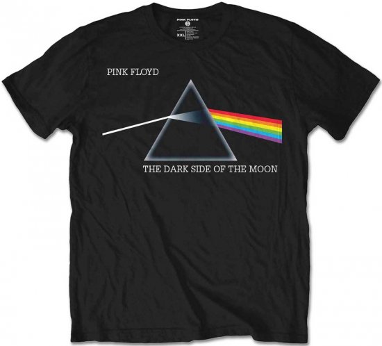 Pink Floyd The Dark Side of The Moon T-shirt Black - T-särgid - Suured T-särgid 2XL – 14XL