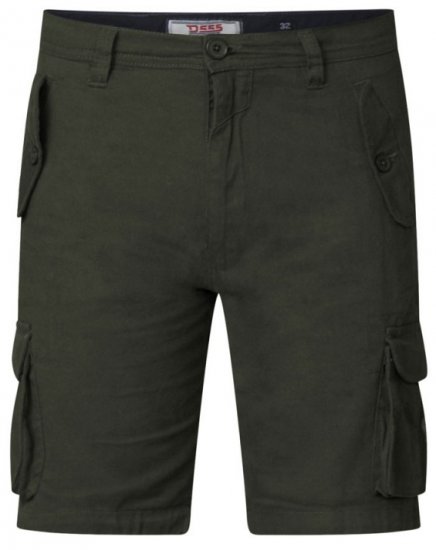 D555 Larry Cargo Shorts Khaki - Lühikesed püksid - Lühikesed Püksid suured suurused: W40-W60