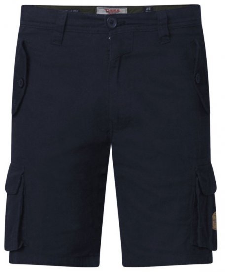 D555 Larry Cargo Shorts Navy - Lühikesed püksid - Lühikesed Püksid suured suurused: W40-W60