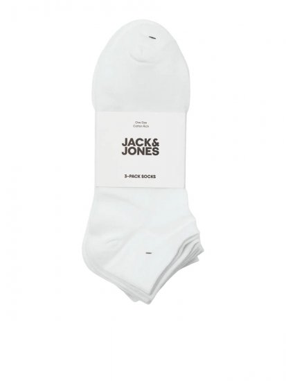 Jack & Jones Louis Sokid Valge 3 paari - Aluspesu ja ujumisriided - Aluspesu 2XL-8XL