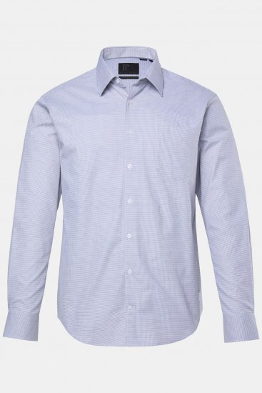 JP1880 Business Shirt Long Sleeve Two-Tone Grey - Särgid - Meeste suured särgid 2XL – 8XL