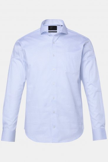 JP1880 Business Shirt Long Sleeve Snow White - Särgid - Meeste suured särgid 2XL – 8XL