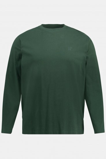 JP1880 Long Sleeve OEKO-TEX T-shirt Green - T-särgid - Suured T-särgid 2XL – 14XL