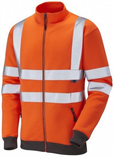 Leo Libbaton Track Top Hi-Vis Orange - Tööriided - Suured tööriided