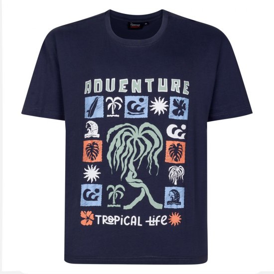 Espionage T448 Trükiga T-särgid 4 tk Pakk Segapakk - T-särgid - Suured T-särgid 2XL – 14XL