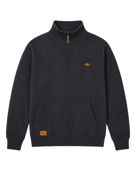 Motley Denim London Sweatshirt Black - Sviitrid ja dressipluusid - Meeste suured kapuutsiga jakid suurustes 2XL – 14XL
