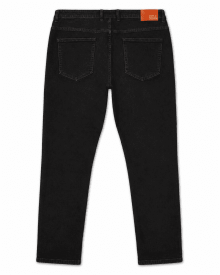 Motley Denim Soho 5-Pocket Jeans Black - Teksad ja püksid - Meeste suured teksad W40 – W70