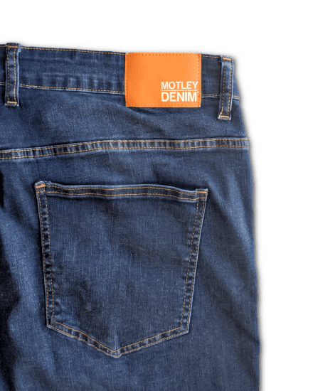 Motley Denim Soho 5-Pocket Jeans Mid Wash - Teksad ja püksid - Meeste suured teksad W40 – W70