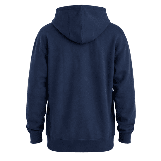 Motley Denim Copenhagen Hoodie Dark Indigo - Sviitrid ja dressipluusid - Meeste suured kapuutsiga jakid suurustes 2XL – 14XL