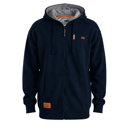 Motley Denim Copenhagen Hoodie Navy - Sviitrid ja dressipluusid - Meeste suured kapuutsiga jakid suurustes 2XL – 14XL