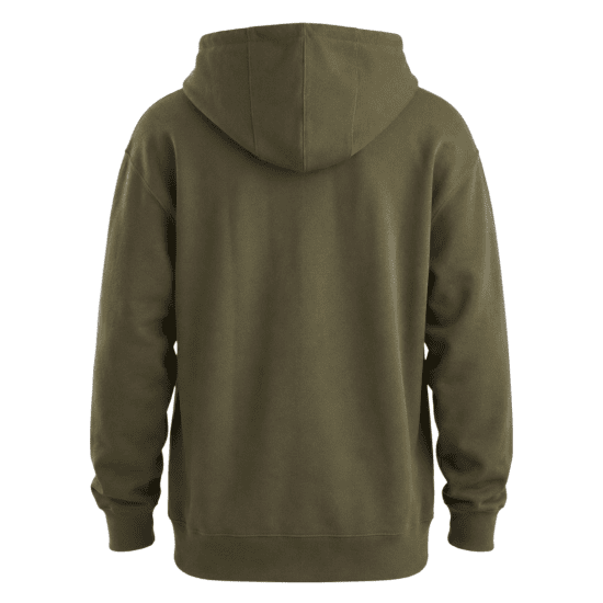 Motley Denim Copenhagen Hoodie Dark Khaki - Sviitrid ja dressipluusid - Meeste suured kapuutsiga jakid suurustes 2XL – 14XL