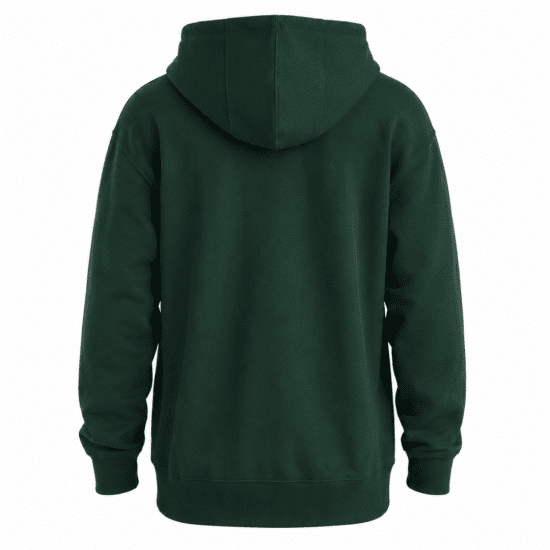 Motley Denim Copenhagen Hoodie Racing Green - Sviitrid ja dressipluusid - Meeste suured kapuutsiga jakid suurustes 2XL – 14XL