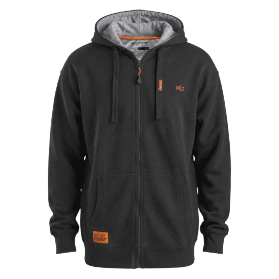 Motley Denim Copenhagen Hoodie Charcoal - Sviitrid ja dressipluusid - Meeste suured kapuutsiga jakid suurustes 2XL – 14XL