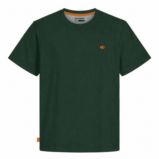Motley Denim Stockholm T-shirt Racing Green - T-särgid - Suured T-särgid 2XL – 14XL
