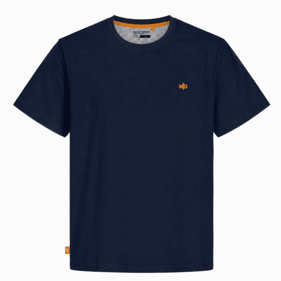 Motley Denim Stockholm T-shirt Navy - T-särgid - Suured T-särgid 2XL – 14XL
