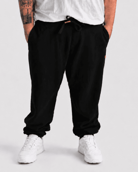 Motley Denim Berlin Sweatpants Black - Dressipüksid ja -šortsid - Spordipüksid ja Lühikesed Spordipüksid