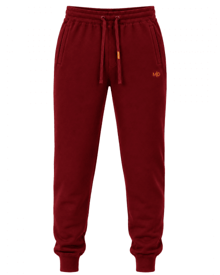 Motley Denim Berlin Sweatpants Red - Dressipüksid ja -šortsid - Spordipüksid ja Lühikesed Spordipüksid