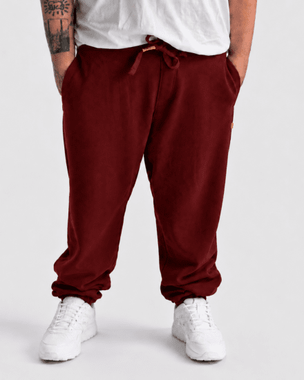 Motley Denim Berlin Sweatpants Red - Dressipüksid ja -šortsid - Spordipüksid ja Lühikesed Spordipüksid