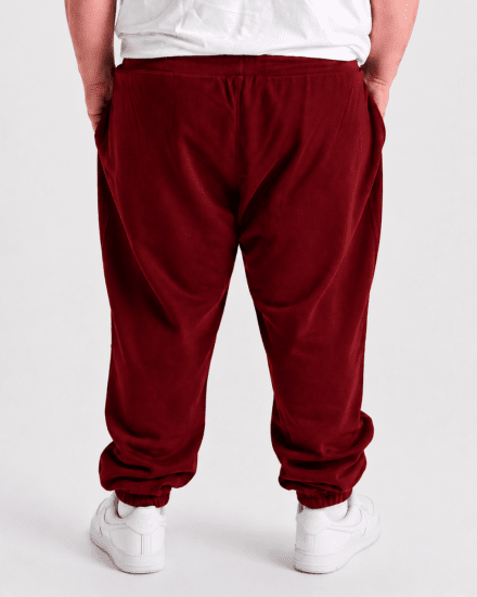 Motley Denim Berlin Sweatpants Red - Dressipüksid ja -šortsid - Spordipüksid ja Lühikesed Spordipüksid