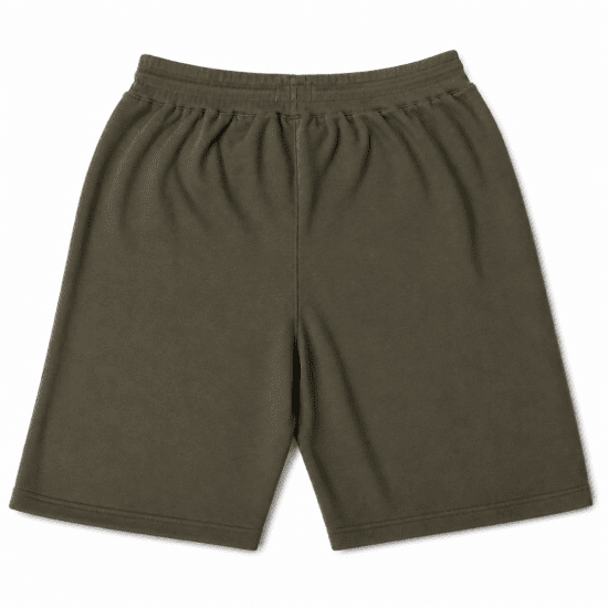 Motley Denim Paris Sweatshorts Dark Khaki - Dressipüksid ja -šortsid - Spordipüksid ja Lühikesed Spordipüksid