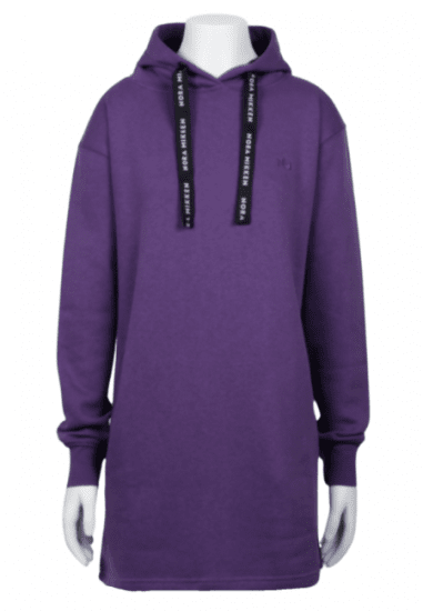 Nora Mikken KRISTINA Long Hoodie Purple - Sviitrid ja dressipluusid - 