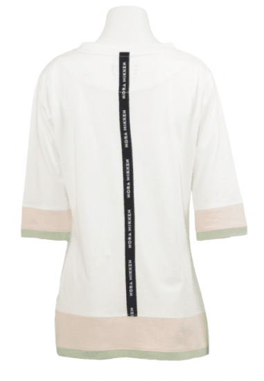 Nora Mikken ANNELI T-Shirt White - T-särgid - 