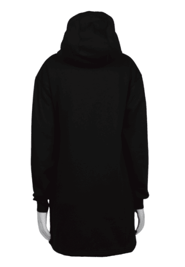 Nora Mikken KRISTINA Long Hoodie Black - Sviitrid ja dressipluusid - 