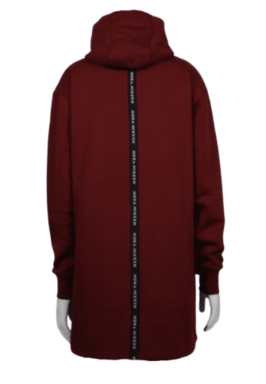 Nora Mikken KADRI Long Hoodie Burgundy - Sviitrid ja dressipluusid - 