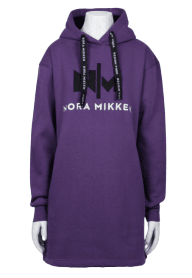 Nora Mikken KADRI Long Hoodie Purple - Sviitrid ja dressipluusid - 