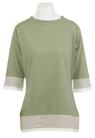 Nora Mikken ANNELI T-Shirt Green - T-särgid - 