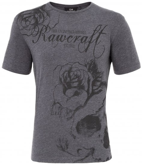 Rawcraft Webling T-shirt Charcoal - T-särgid - Suured T-särgid 2XL – 14XL